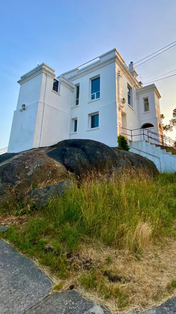 Pathway up to the Gonzales Observatory in Victoria, BC